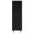 Set mobilă baie  3 piese Stejar negru Lemn stratificat GartenMobel Dekor