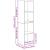 Set dulap TV 3 pcs Lemn vechi 37 x 37 x 142.5 cm Lemn compozit GartenMobel Dekor