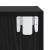 Set dulap TV cu raft Pe perete 3 pcs Stejar negru 37 x 37 x 142.5 cm GartenMobel Dekor