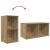 Set dulap TV 3 pcs Maro 107 x 35 x 37 cm Lemn compozit GartenMobel Dekor