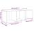Set dulap TV 3 pcs Maro 107 x 35 x 37 cm Lemn compozit GartenMobel Dekor