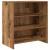 Bufet cu raft cu ușă 2 pcs Lemn vechi 70 x 41 x 75 cm Lemn compozit GartenMobel Dekor