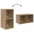 Set dulap TV stejar artizanal 37 x 37 x 107 cm Lemn compozit GartenMobel Dekor
