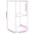 Set dulap TV 3 pcs Lemn vechi 37 x 37 x 107 cm Lemn compozit GartenMobel Dekor