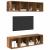 Set dulap TV cu raft cu depozitare 3 pcs Lemn vechi Lemn compozit GartenMobel Dekor