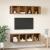 Set dulap TV cu raft cu depozitare 3 pcs Lemn vechi Lemn compozit GartenMobel Dekor