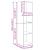 Set dulap TV cu raft cu depozitare 3 pcs Stejar negru Lemn compozit GartenMobel Dekor