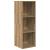 Set dulap TV cu raft cu depozitare 3 pcs stejar artizanal Lemn compozit GartenMobel Dekor