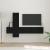 Set comodă TV cu raft Pe perete cu depozitare cu ușă 5 pcs Stejar negru Lemn compozit GartenMobel Dekor