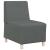 Scaun canapea gri deschis 55 cm fabric 2 pcs Gri închis GartenMobel Dekor
