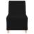 Scaun canapea gri deschis 55 cm fabric 2 pcs Negru GartenMobel Dekor