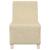 Scaun canapea gri deschis 55 cm fabric 2 pcs Crem GartenMobel Dekor