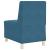 Scaune canapea 2 pcs albastru 55 x 74 x 82 cm Catifea GartenMobel Dekor