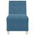 Scaune canapea 2 pcs albastru 55 x 74 x 82 cm Catifea GartenMobel Dekor