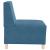 Scaune canapea 2 pcs albastru 55 x 74 x 82 cm Catifea GartenMobel Dekor