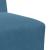 Scaune canapea 2 pcs albastru 55 x 74 x 82 cm Catifea GartenMobel Dekor