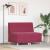 Scaune canapea 2 pcs bordo 55 x 74 x 82 cm Catifea GartenMobel Dekor