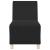 Scaune canapea 2 pcs Negru 55 x 74 x 82 cm Catifea GartenMobel Dekor