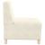 Scaune canapea 2 pcs Crem 55 x 74 x 82 cm Catifea GartenMobel Dekor