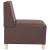 Scaune canapea 2 pcs Maro 55 x 74 x 82 cm Piele artificială GartenMobel Dekor