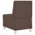 Scaune canapea 2 pcs Maro 55 x 74 x 82 cm Piele artificială GartenMobel Dekor