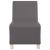 Scaune canapea 2 pcs Gri 55 x 74 x 82 cm Piele artificială GartenMobel Dekor