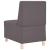 Scaune canapea 2 pcs Gri 55 x 74 x 82 cm Piele artificială GartenMobel Dekor