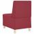 Scaune canapea 2 pcs bordo 55 x 74 x 82 cm Piele artificială GartenMobel Dekor