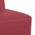 Scaune canapea 2 pcs bordo 55 x 74 x 82 cm Piele artificială GartenMobel Dekor