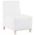 Scaune canapea 2 pcs Alb 55 x 74 x 82 cm Piele artificială GartenMobel Dekor
