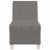 Sofa Chiar 2 pcs Gri deschis 55 x 74 x 82 cm GartenMobel Dekor