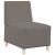 Sofa Chiar 2 pcs Gri deschis 55 x 74 x 82 cm GartenMobel Dekor