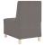Sofa Chiar 2 pcs Gri deschis 55 x 74 x 82 cm GartenMobel Dekor
