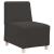 Sofa Chiar 2 pcs Gri închis 55 x 74 x 82 cm Țesătură de catifea GartenMobel Dekor