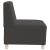 Sofa Chiar 2 pcs Gri închis 55 x 74 x 82 cm Țesătură de catifea GartenMobel Dekor
