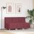Scaun canapea gri deschis 55 cm fabric 3 pcs bordo GartenMobel Dekor