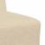 Scaun canapea gri deschis 55 cm fabric 3 pcs Crem GartenMobel Dekor