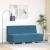 Scaune canapea 3 pcs albastru 55 x 74 x 82 cm Catifea GartenMobel Dekor