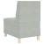 Scaune canapea 3 pcs Gri deschis 55 x 74 x 82 cm Catifea GartenMobel Dekor