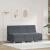 Scaune canapea 3 pcs Gri închis 55 x 74 x 82 cm Catifea GartenMobel Dekor