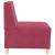 Scaune canapea 3 pcs bordo 55 x 74 x 82 cm Catifea GartenMobel Dekor