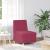 Scaune canapea 3 pcs bordo 55 x 74 x 82 cm Catifea GartenMobel Dekor