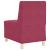 Scaune canapea 3 pcs bordo 55 x 74 x 82 cm Catifea GartenMobel Dekor