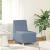 Sofa Chiar 3 pcs albastru 55 x 74 x 82 cm Țesătură de catifea GartenMobel Dekor