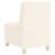 Sofa Chiar 3 pcs Crem 55 x 74 x 82 cm Țesătură de catifea GartenMobel Dekor