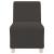 Sofa Chiar 3 pcs Gri închis 55 x 74 x 82 cm Țesătură de catifea GartenMobel Dekor