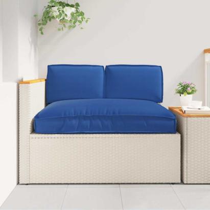 Set de perne pentru palet cu pernă 3 pcs Albastru regal GartenMobel Dekor