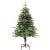 Brad de Crăciun pre-iluminat conuri de pin verde 120 cm PVC/PE GartenMobel Dekor