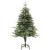 Brad de Crăciun pre-iluminat conuri de pin verde 150 cm PVC&PE GartenMobel Dekor