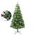 Brad de Crăciun pre-iluminat conuri de pin verde 225 cm PVC&PE GartenMobel Dekor